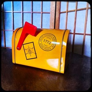 Veuve Clicquot mini mailbox, circa 2008/10-ish.